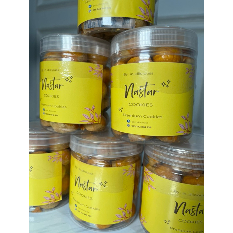 

Nastar/kue kering Premium toples 600ml