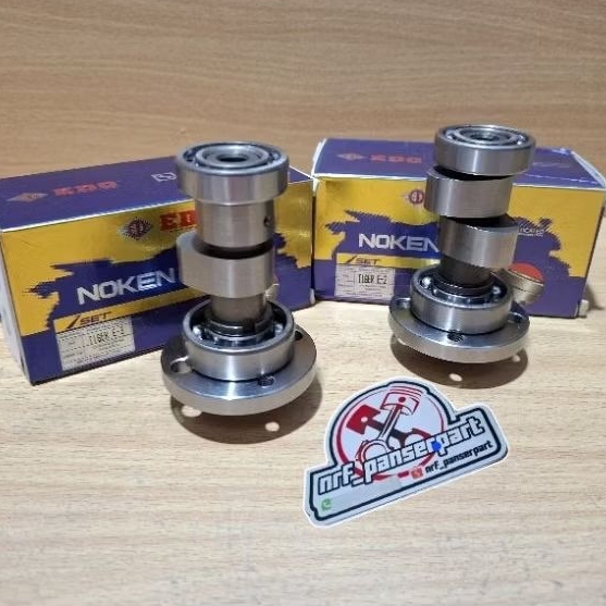 NOKEN AS RACING TIGER/MEGAPRO/PRO NEOTECH//CAMSHAFT SET E-2/E-3 PLATUK KLEP RRA 20 MM GL MAX NEOTECH