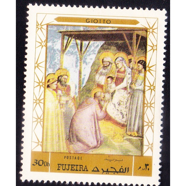 

A 11318 SATU BUAH PRANGKO NOMINAL 30 DIRHAM TEMA LUKISAN GIOTTO DENGAN KONDISI BELUM ADA CAP