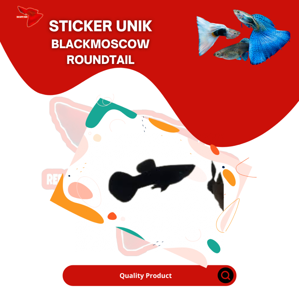 

Sticker Unik Black Moscow Roundtail