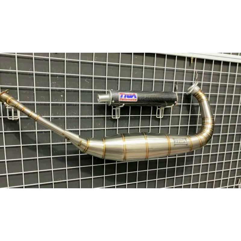 Knalpot Tyga Honda NSR SP / NSR R Silncer Carbon Asli