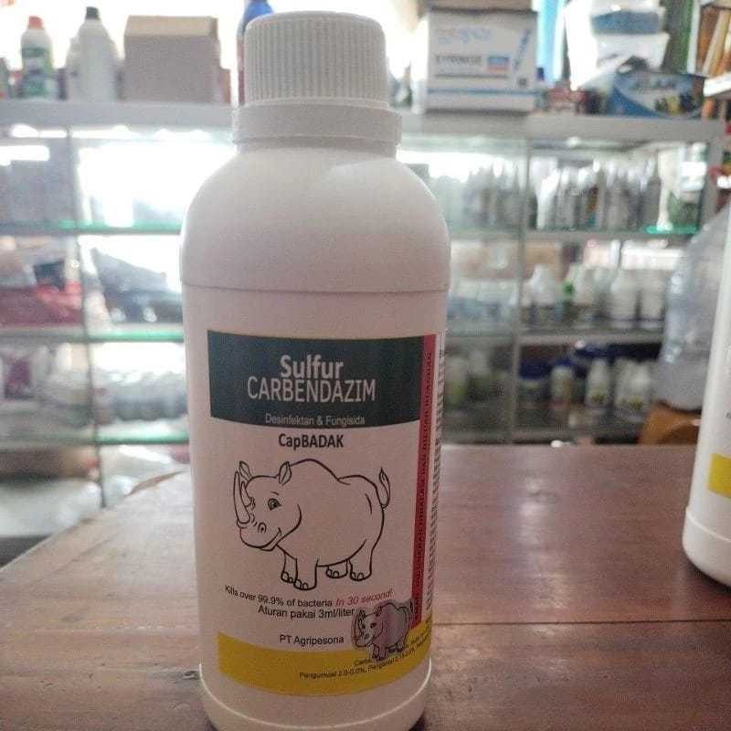 Disinfektan Cap Badak Sulfur Carbendazim 500ml