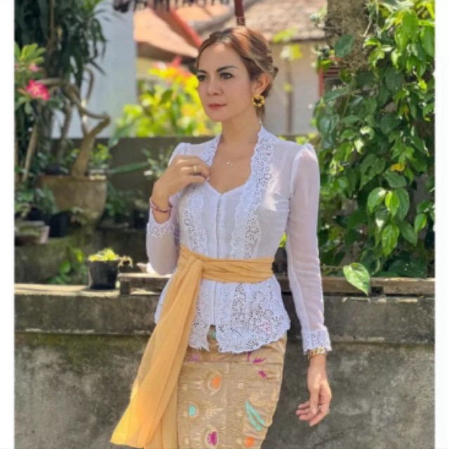 Kebaya jadi djuwita bordir seragaman