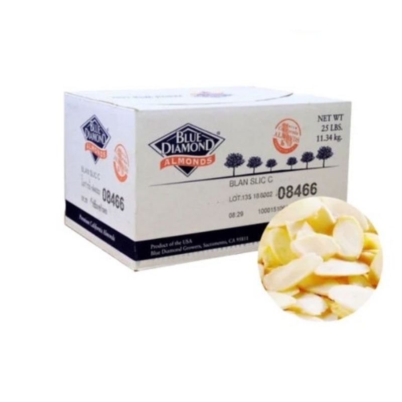 

KACANG ALMOND BLUE DISMOND REPACK 50 GRAM DAN 100 GRAM