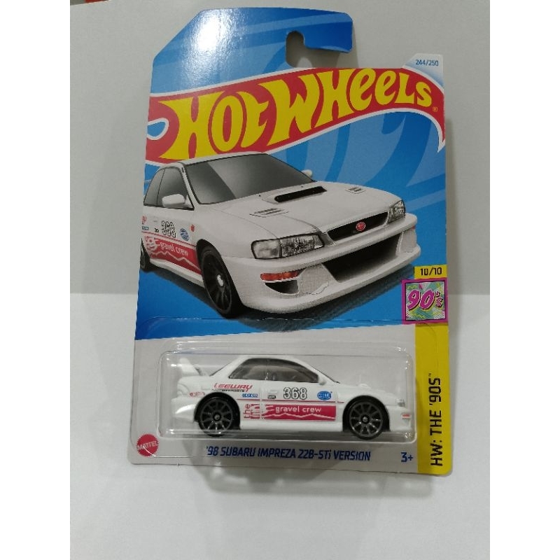 HOT WHEELS 98 SUBARU IMPREZA 228-STI VERSION THR