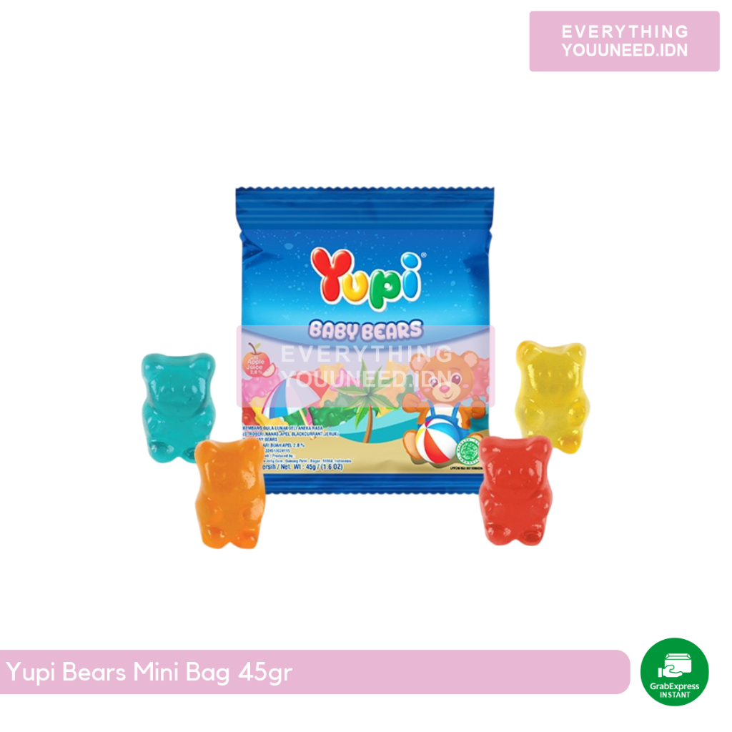 

Yupi Bears Mini Bag 45gr