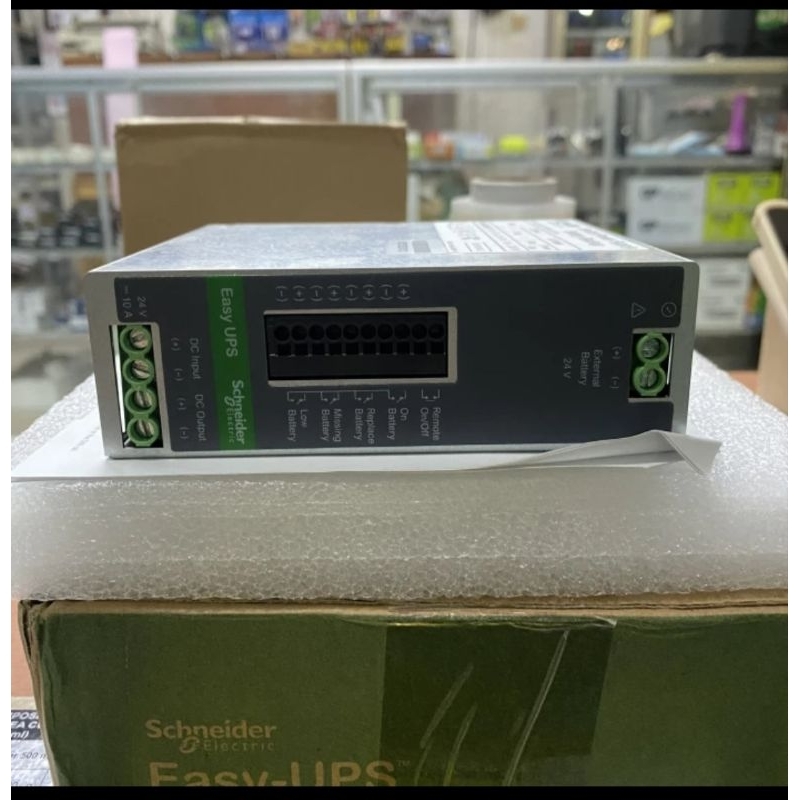 EASY UPS CONTROL MODULE 24V DC-DC DIN RAIL INDUSTRIAL 10A-BVS240XDPDR SCHNEIDER