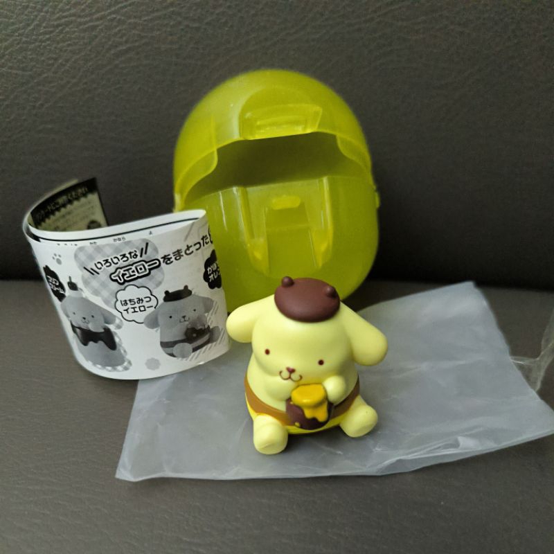 pompompurin figure/figure pompompurin/sanrio figure/sanrio collection/koleksi sanrio/pompompurin bon