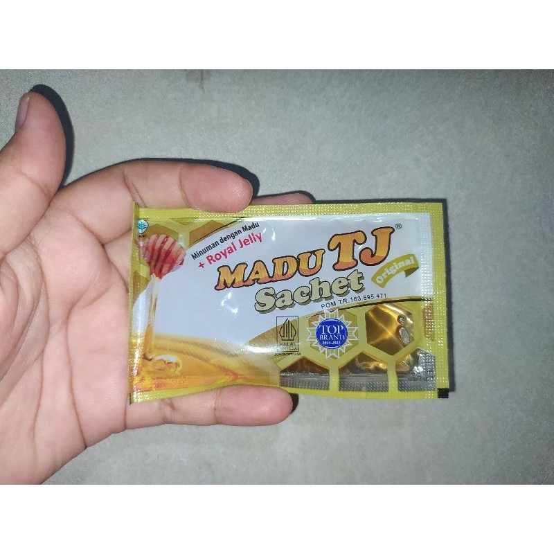 

madu TJ saset sachet 20ml madu TJ royal jelly