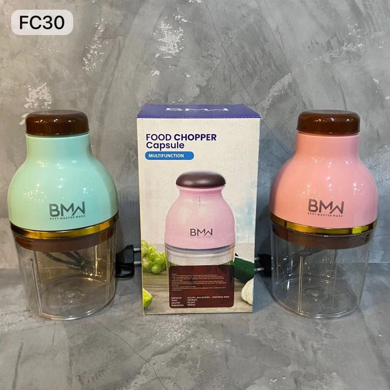 BMW BLENDER KAPSUL MINI CHOPPER KAPSUL SERBAGUNA BISA BLENDER UNTUK DAGING SAYUR BUAH DAN MASAKAN BA