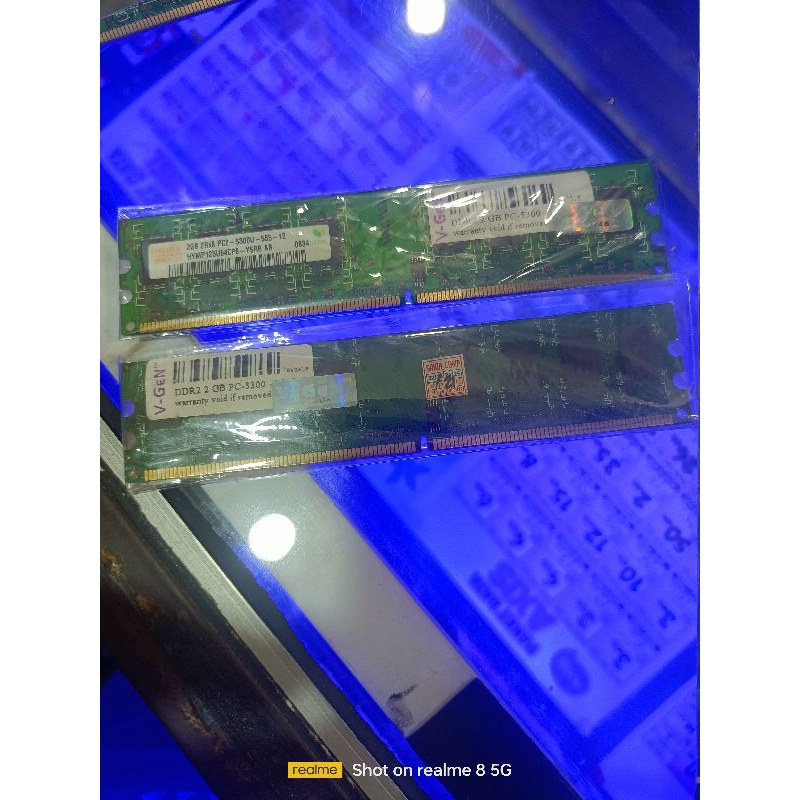 RAM DDR2 2Gb Garansi Life Time Vgen & Visipro
