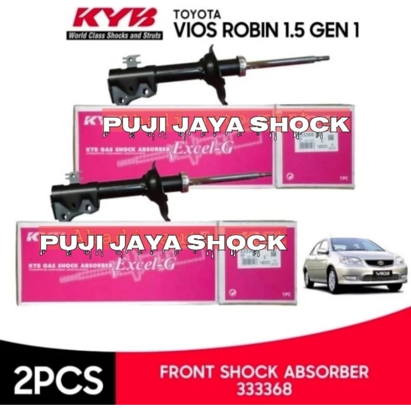 Shockbreaker shock depan Toyota Vios gen1 kayaba Excel-G japan