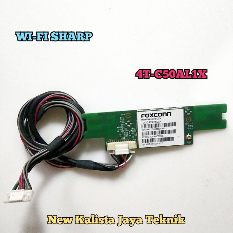 MODULE WI-FI BT TV SHARP 4T-C50AL1X ORIGINAL WBU034 WIFI TV 50AL1X MODULE SENSOR WI-FI BLUETOOTH TV 