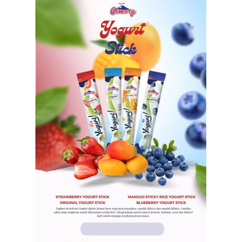 Cimory yogurt stick 1 box