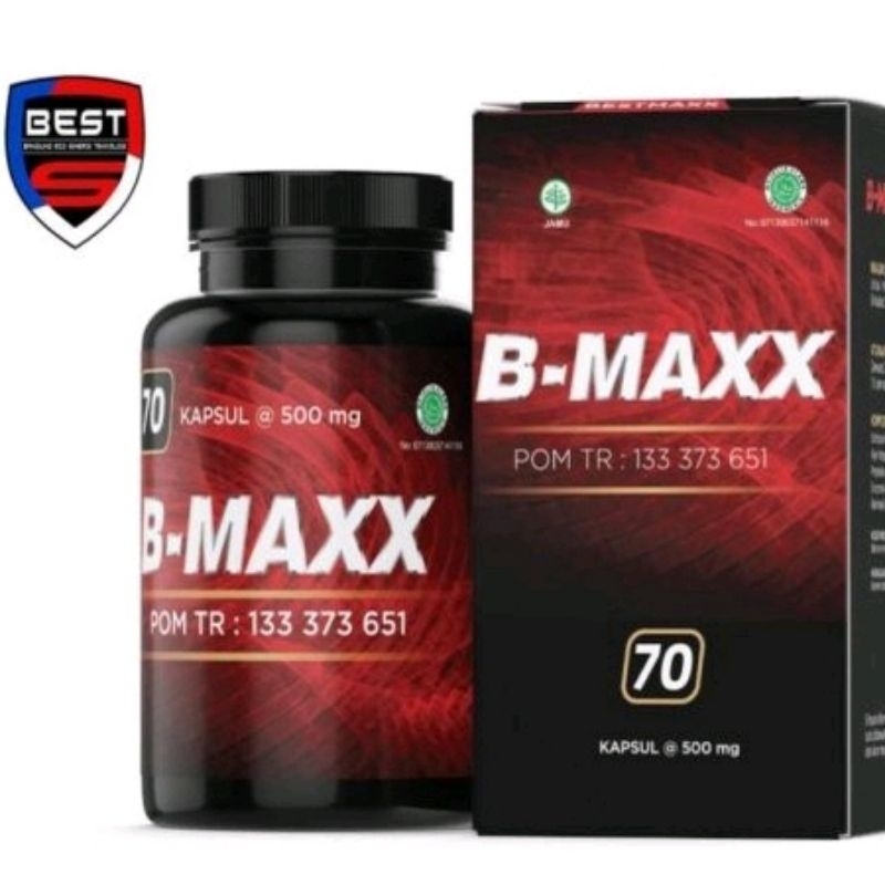 ( best seller) B-max Obat Herbal 70 Kapsul Herbal kesehatan original 100%
