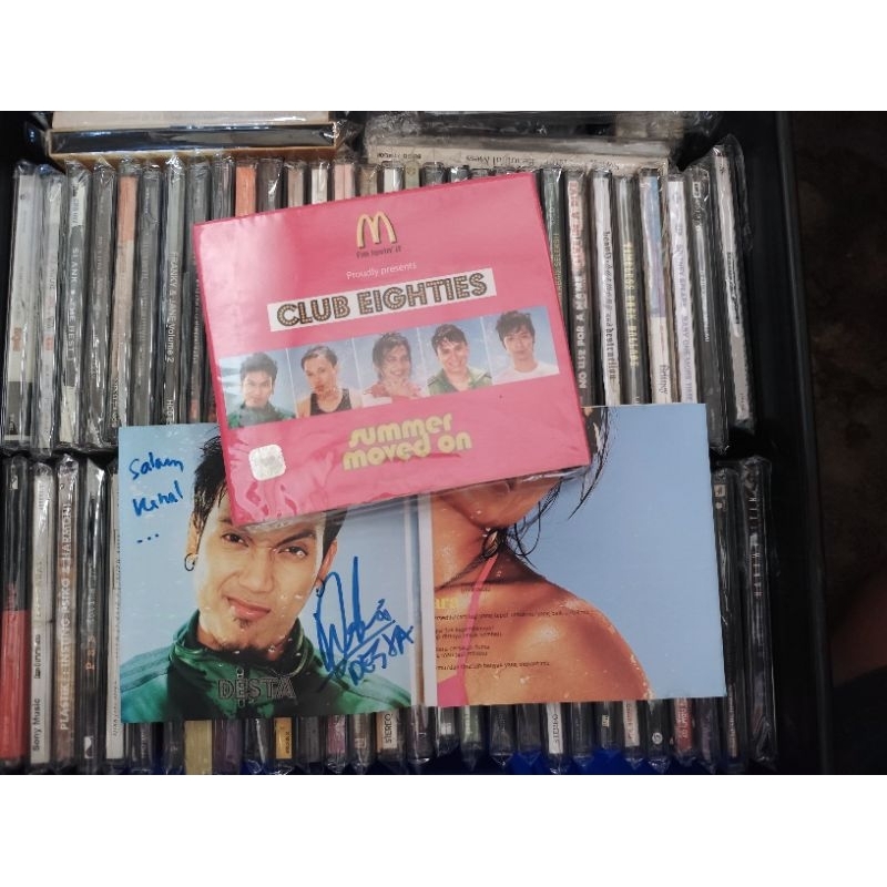 CD Club Eighties - Summer Moved On + Tanda Tangan Desta & Lembu