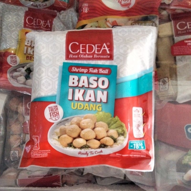 

Cedea Baso Udang 500gr (JATENG ONLY)