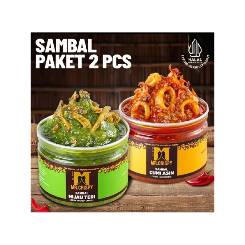 

PAKET SAMBAL 2 varian rasa