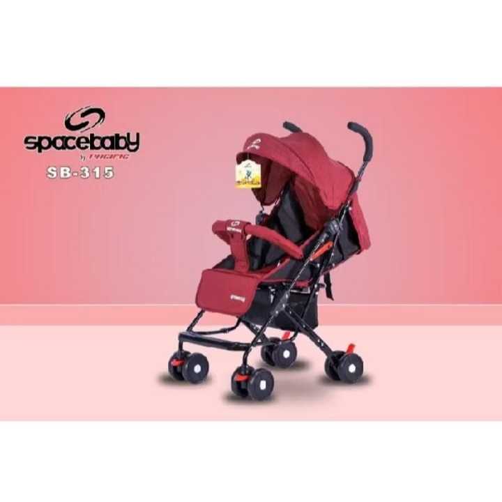 SPACE BABY STROLLER SB-315 / KERETA BAYI/ DORONGAN BAYI MURAH/ STROLLER