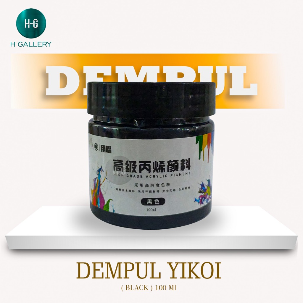 

DEMPUL CAT ACRYLIC / ACRYLIC PAINT / DEMPUL SUDUT BINGKAI 100 ML *S