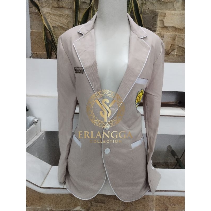 Almamater Sekolah SD SMP SMA KULIAH Custom Bordir