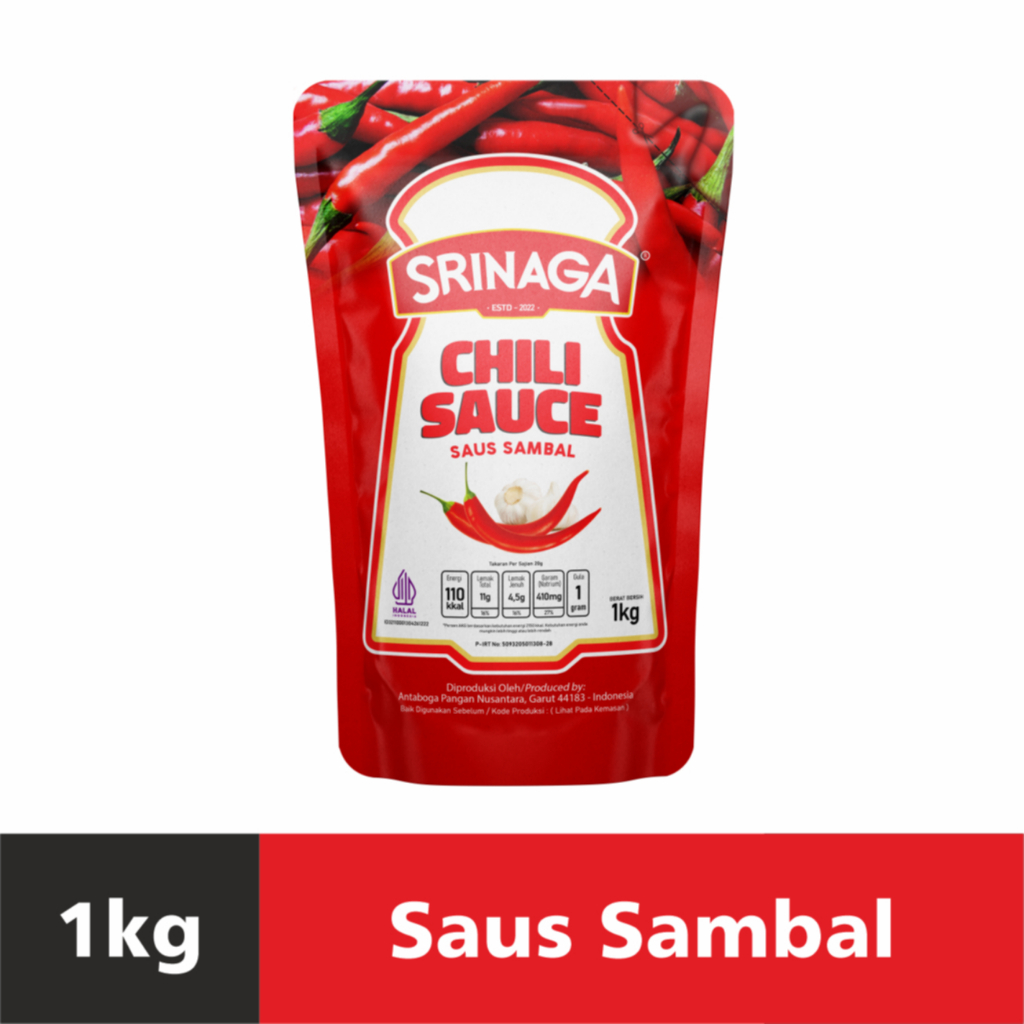 

Srinaga Chili Sauce 1 kg