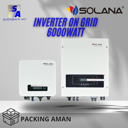 SOLANA GRID TIE INVERTER 6000VA ON GRID INVERTER 6000 VA 6000W EJP