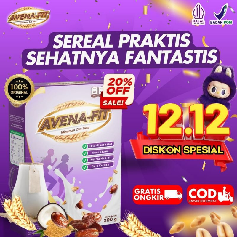 

Avena-Fit PROMO GAJIAN!!Susu Mix Bahan Berkualitas Untuk Meredakn Kolesterol, Penyakit Jantung A