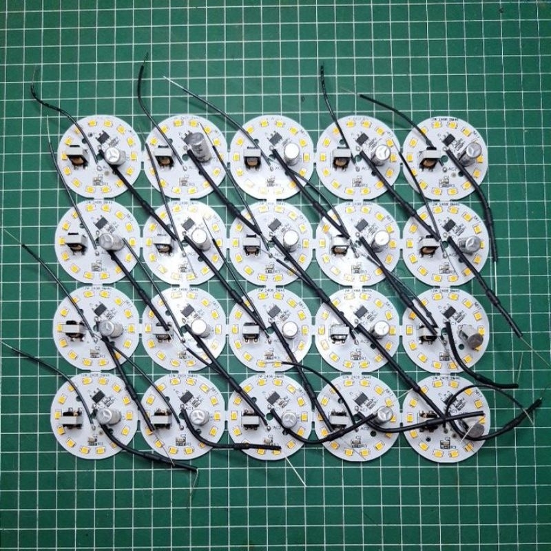 LED AC DOB  Kuning 12W YN (Perbiji)