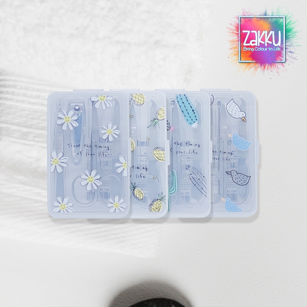 SET GUNTING KUKU ISI 5 PCS/ NAIL CLIPPERS 5in1 (RFZ27.1-20)
