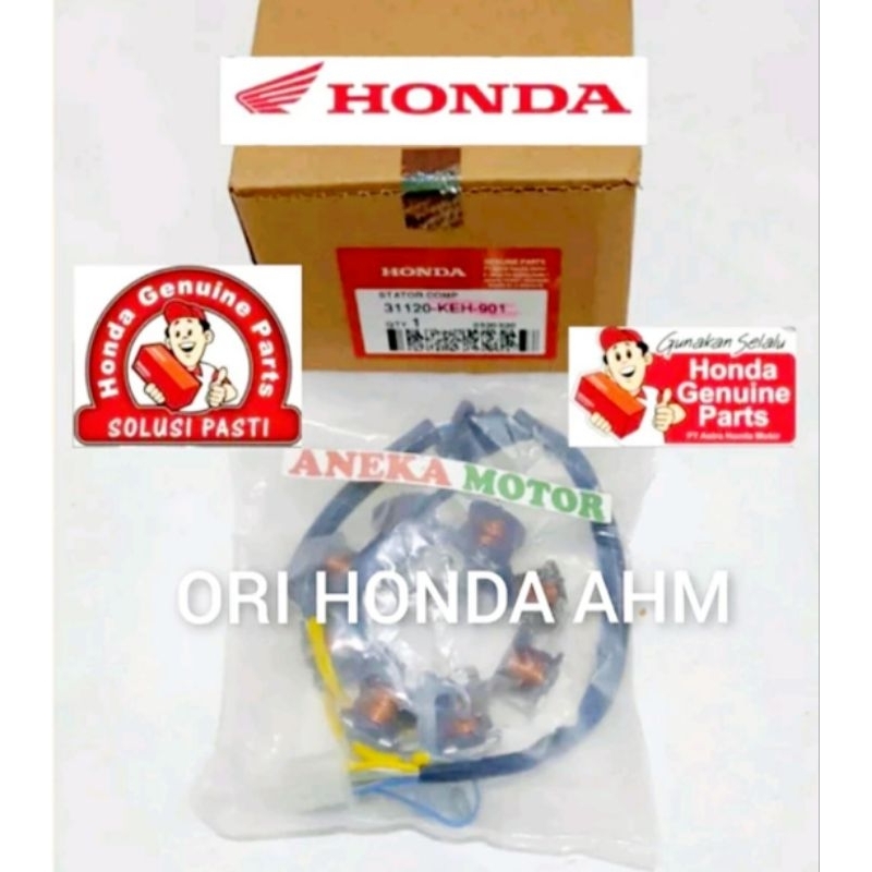 Spul Spull Stator Honda GL Pro Neotech KC5 GL Max Neotech KC5 MegaPro Non Stater Electric KEH 100% O