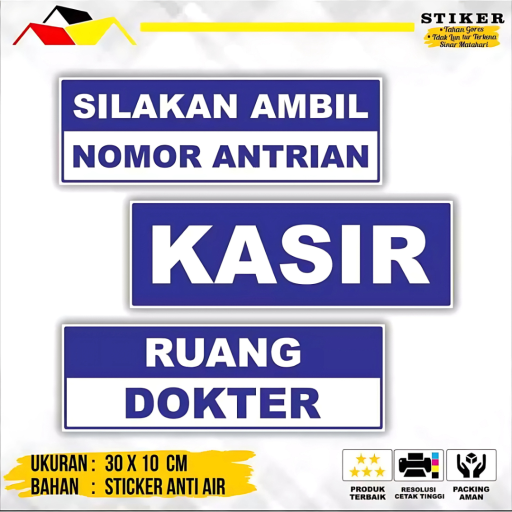 

Sticker Apotek / Stiker Apotek / Stiker Ruang Tunggu / Stiker Resep / Stiker Pendaftaran