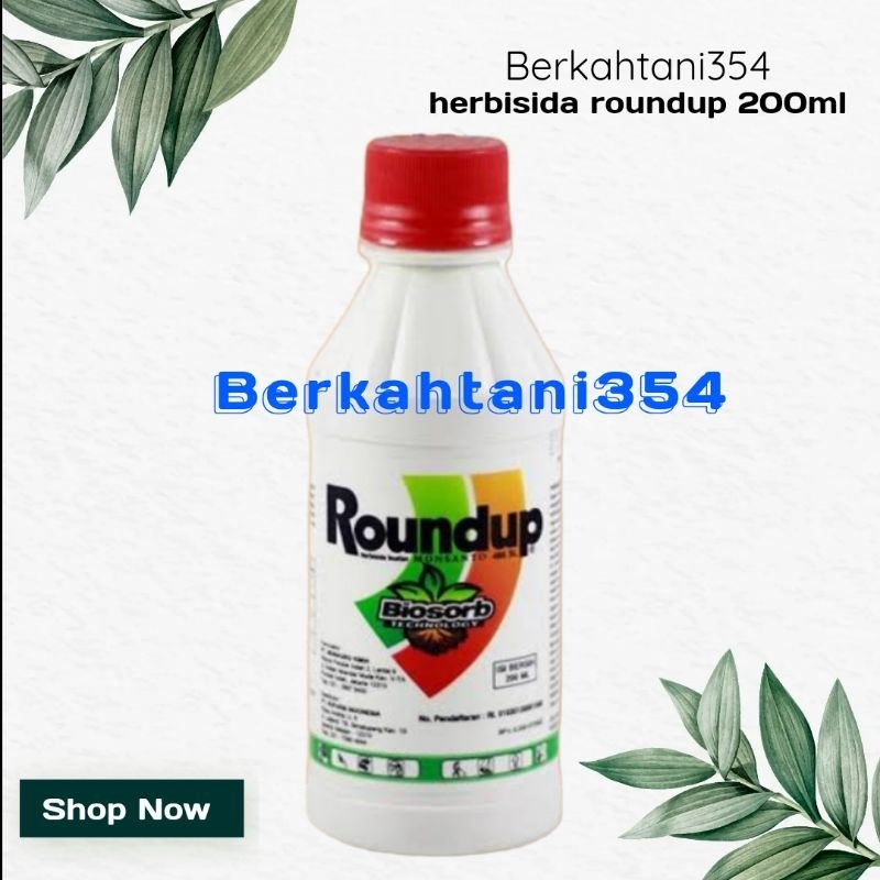 Herbisida roundup 200ml obat rumput sampai akar roundap 200ml