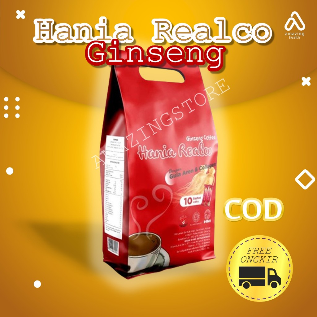 

Hania Realco Ginseng Coffee - HNI HPAI