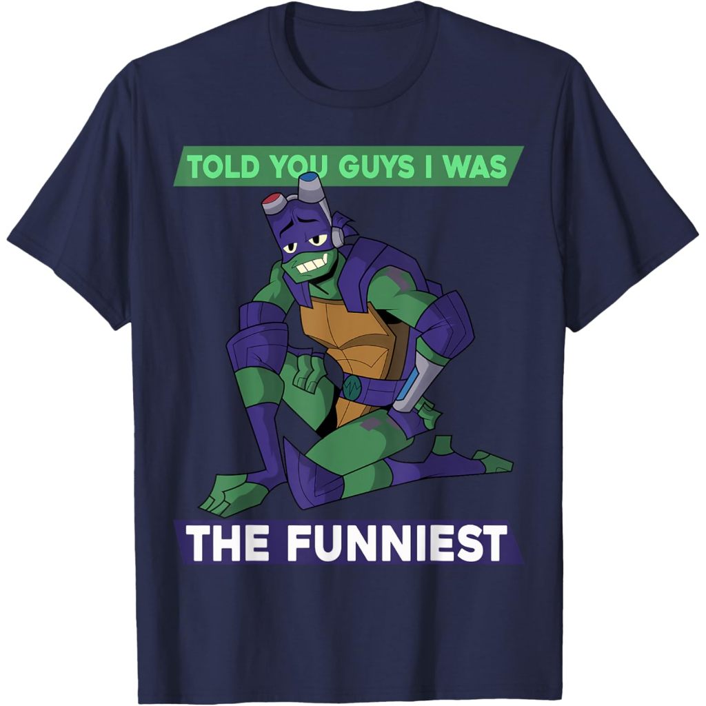 Baju Kaos Anak Mademark Teenage Mutant Ninja Turtles Donatello I was The Funniest Turtle T-Shirt Pak