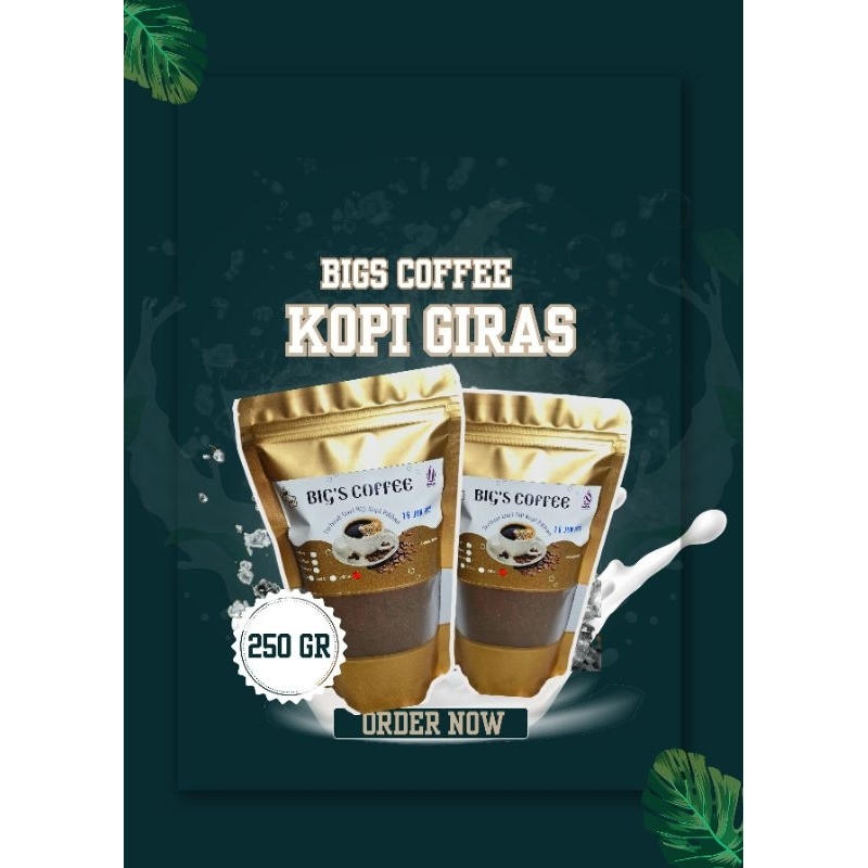 

Kopi Bubuk Giras 250GRAM Extra Mantap