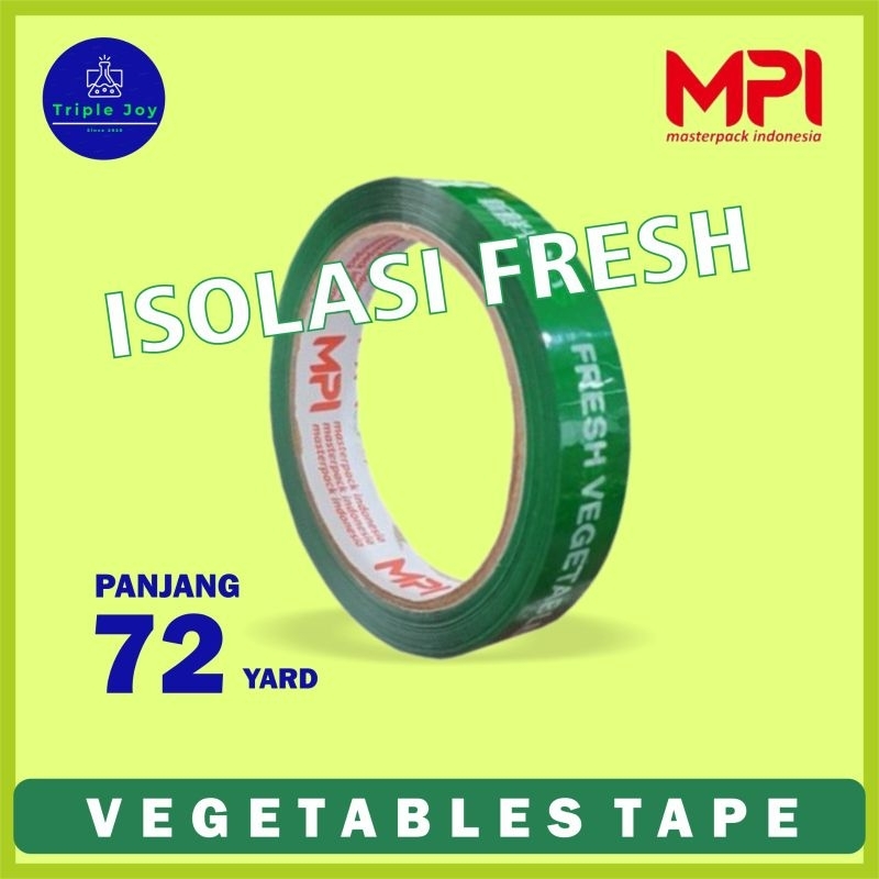 

Isolasi Fresh Sayur Vegetables 18mm x 50 Meter