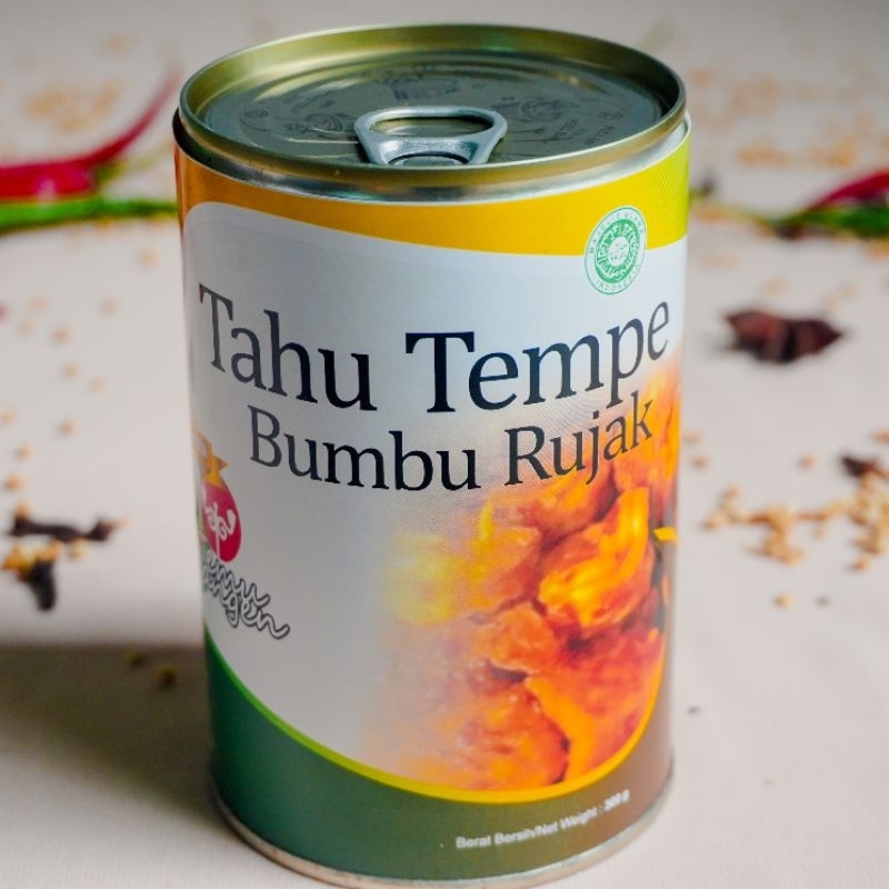 

Tahu Tempe Bumbu Rujak Temu Kaleng Makanan Kaleng Ez Food Jogja