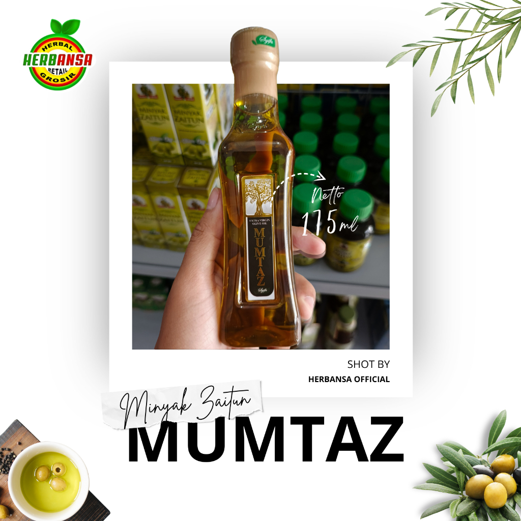 

MINYAK ZAITUN MUMTAZ isi 175ml