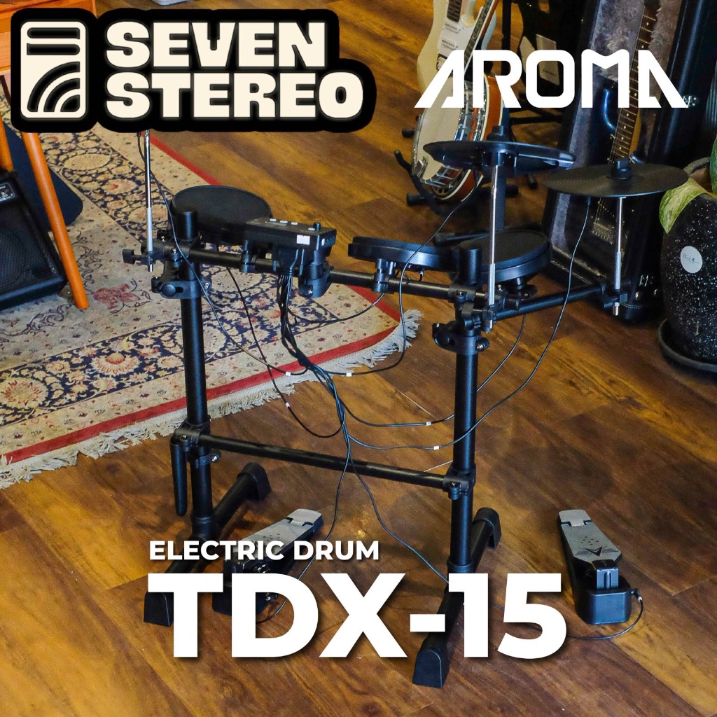 AROMA TDX-15 TDX15 Drum Electric