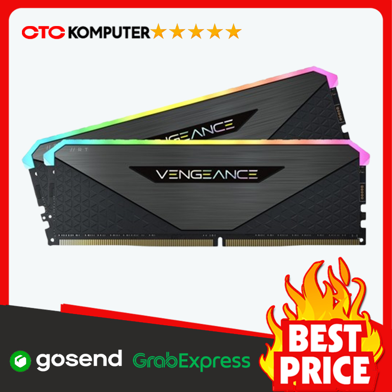 RAM Corsair Vengeance RGB RT DDR4 16GB (2x8GB) 3600MHz C16