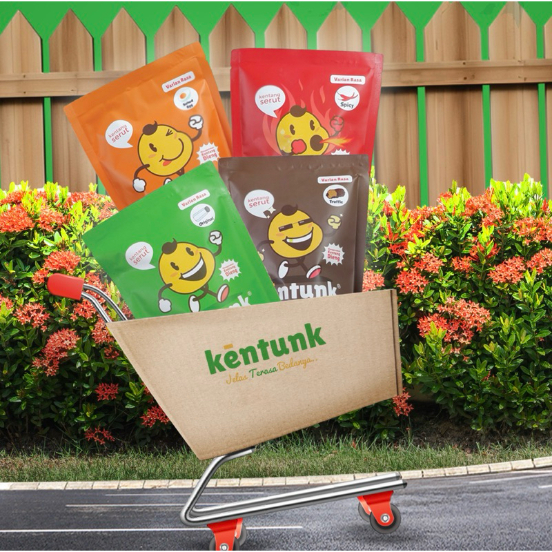

KENTUNK Keripik Kentang Serut 65 gram cemilan keluarga