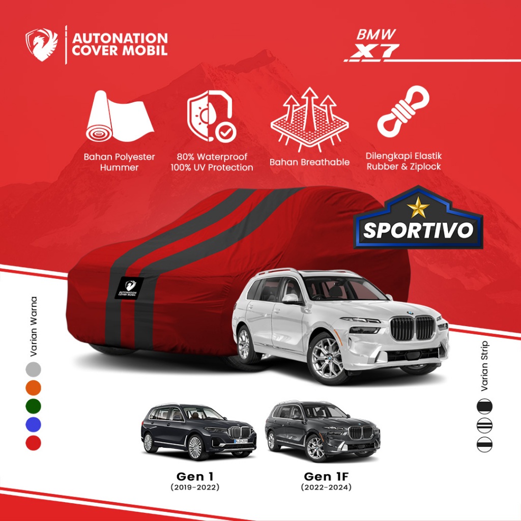 Autonation Garage – Cover Mobil BMW X7 Sportivo Elite Hummer