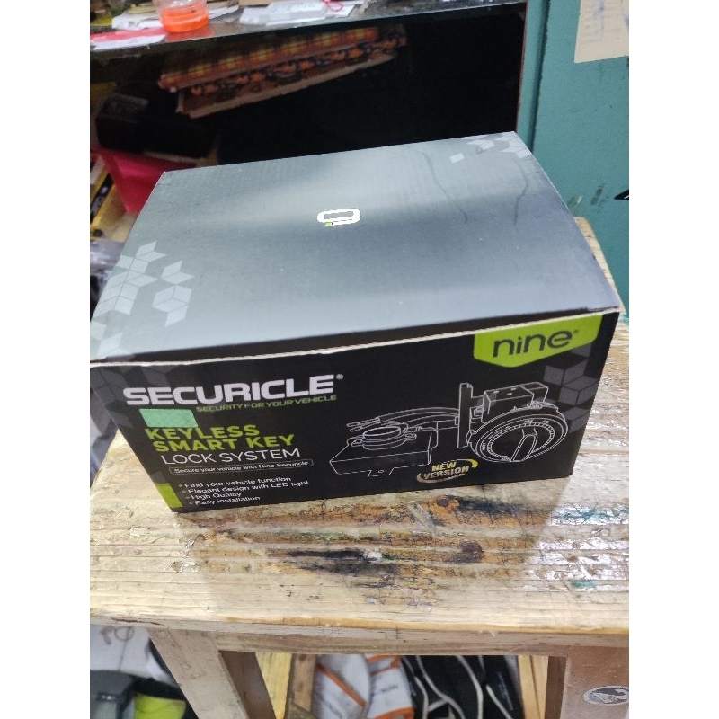 KEYLESS REMOTE SECURICLE 9 NINE LUMINOS NMAX LAMA