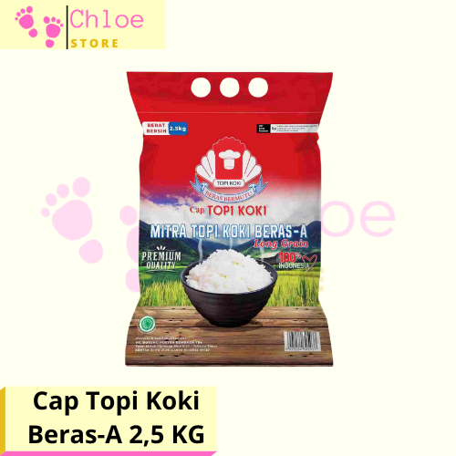 

Beras Cap Topi Koki 2,5 KG