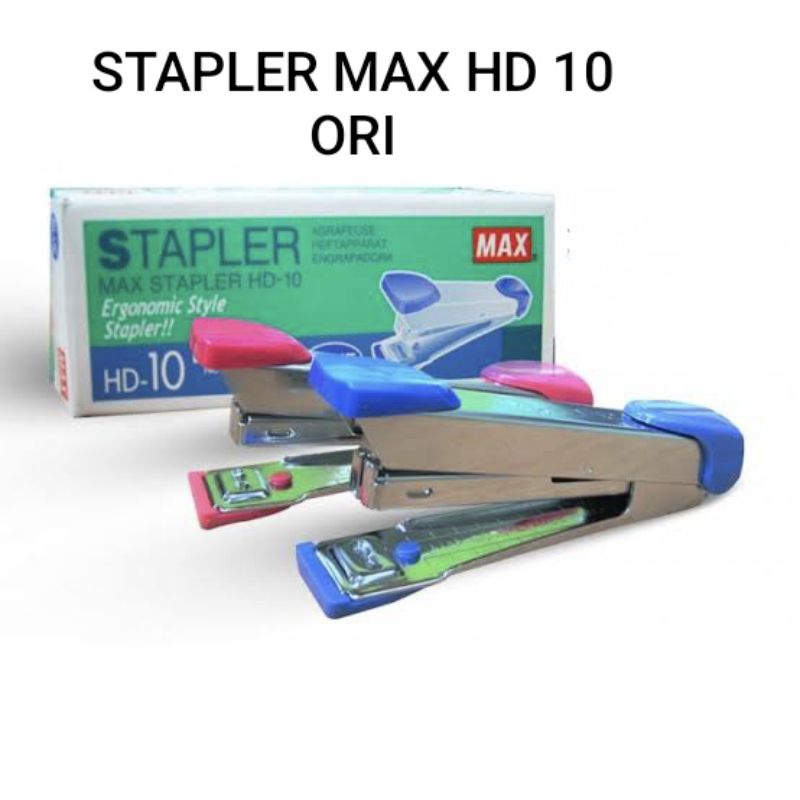

STAPLER MAX HD 10 ORIGINAL PER PCS