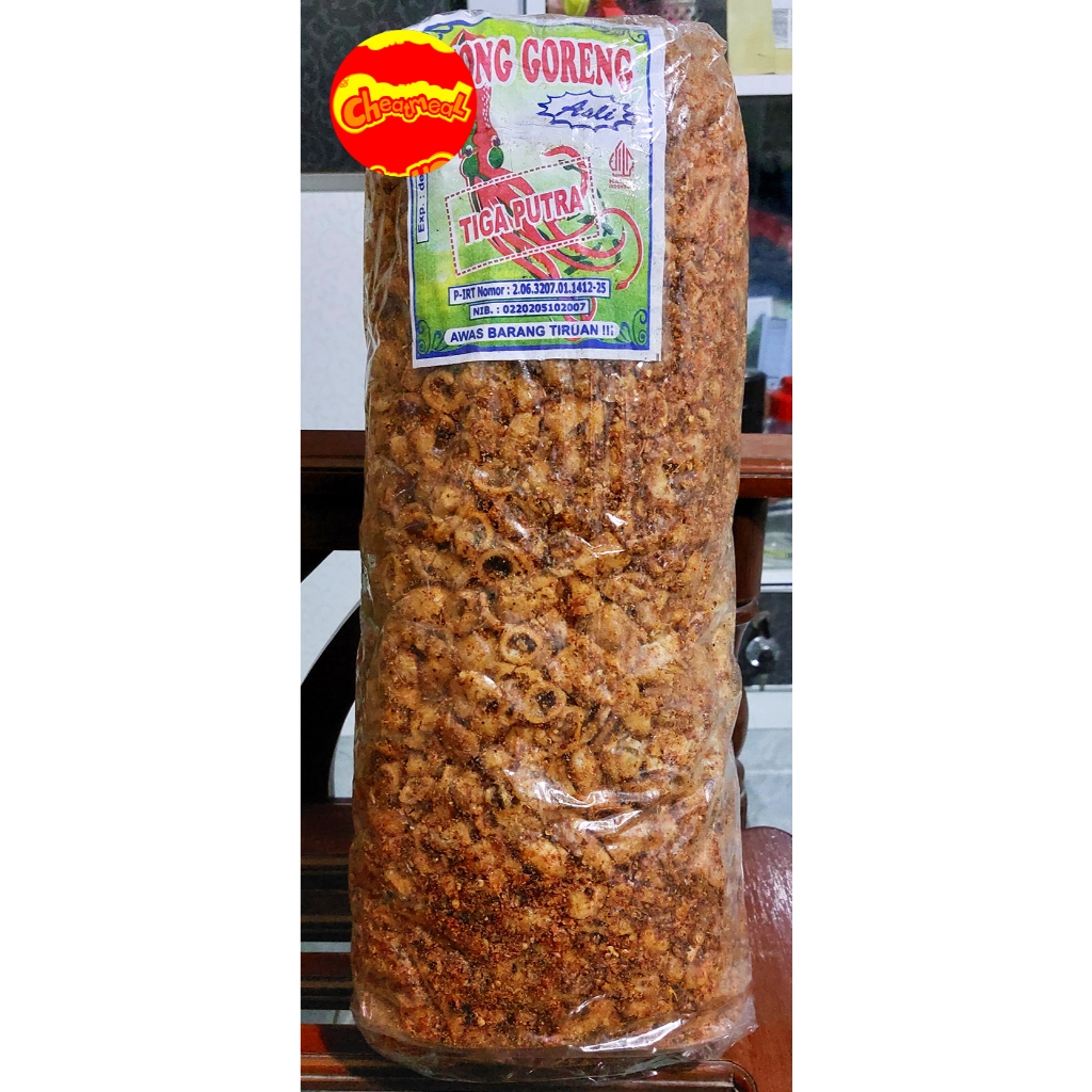 

Kerupuk Sotong Goreng Pedas Tiga Putra 1 Bal 3 kg