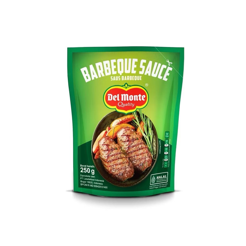 

Delmonte Saus Pouch Barbeque 250gr