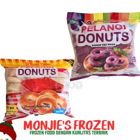 

PELANGI DONUTS Mini Isi 21 520gr - Donat Frozen