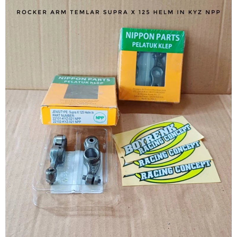 ROCKER ARM TEMLAR SUPRA X 125 INJEKSI KYZ NPP